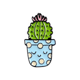 8Styles Potted Plant Enamel Pins Custom Cactus Aloe Brooches Lapel Pin Shirt Bag Catoon Badge Natural Jewelry Gift Kids Friends