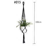 Hot sales 100% handmade macrame plant hanger flower /pot hanger for wall decoration countyard garden