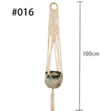 Hot sales 100% handmade macrame plant hanger flower /pot hanger for wall decoration countyard garden