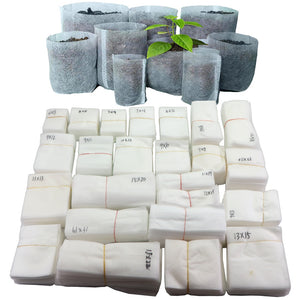 Biodegradable Nonwoven Fabric Nursery Plant Grow Bags Seedling Growing Planter Planting Pots Garden Eco-Friendly Ventilate Bag