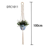 Handmade macrame plant hanger pot holder pot tray/pot hanger pot tray for wall decoration countyard /garden pot tray for plant