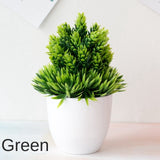 Artificial Plants Bonsai Small Tree Simulation Pot Plants Fake Flowers Table Potted Ornaments Home Decoration Hotel Garden Decor