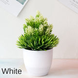 Artificial Plants Bonsai Small Tree Simulation Pot Plants Fake Flowers Table Potted Ornaments Home Decoration Hotel Garden Decor